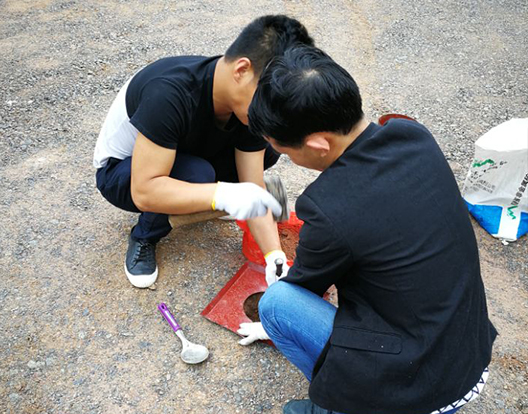 畢節(jié)市殘疾人托養(yǎng)中心建設(shè)項目（地上、地下）施工壓實度試驗